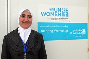 20130317 jordanSyriaRefugees TailoringWorkshop YaraSharif Fatima 300x200