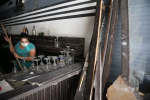 Beirút, Líbanon, sprenging