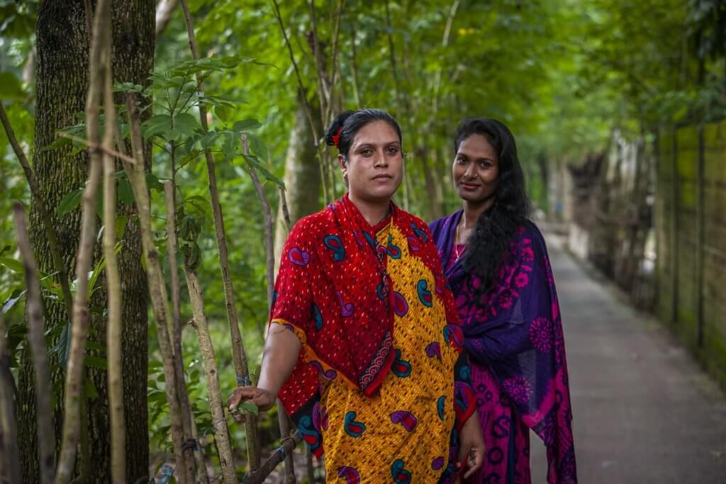 Afsana Islam Jonaki, 22, is a transgender from Parchalna of Dacope upazila in Khulna