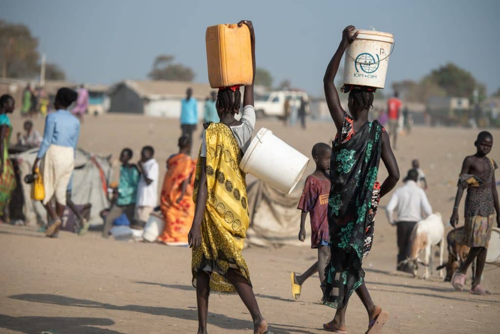 Scenes from the Rubkona IDP Camp in South Sudan (Photo: UN Women/James Ochweri)