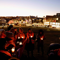 Ljósaganga UN Women Íslandi: Stafrænt ofbeldi er ofbeldi!