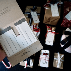 Táknræn jólagjöf og gjafamiðar UN Women í samstarfi við Reykjavík Letterpress