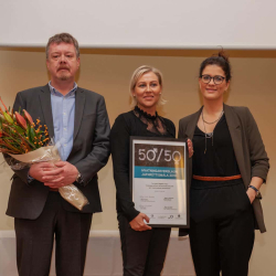 Sagafilm hlaut hvatningarverðlaun jafnréttismála 2018