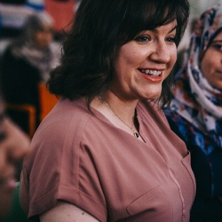 Forsetafrú Íslands heimsækir griðastaði UN Women í Zaatari