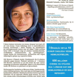 Ofbeldi gegn konum er heimsfaraldur