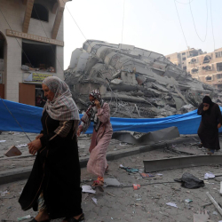 Konur á Gaza hafa misst réttinn til einkalífs