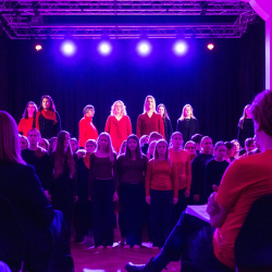 Rauð yfirtaka í tilefni af alþjóðlegum baráttudegi kvenna