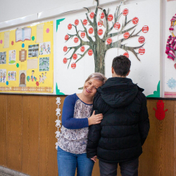 Ég má aldrei gefast upp í baráttunni fyrir framtíð hans