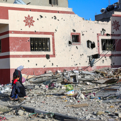 Þetta var ekki Gaza sem ég þekkti áður. Ég fór inn í heim eyðileggingar og algjörs skorts.