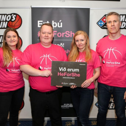 Fyrirliðar Domino´s deildar karla eru HeForShe