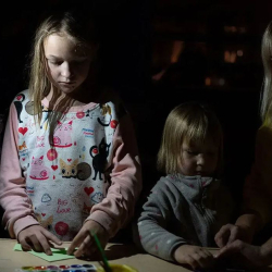 Rafmagnsleysi hefur áhrif á allt daglegt líf í Úkraínu