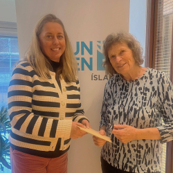 Ómetanlegur stuðningur frá Moniku Abendroth