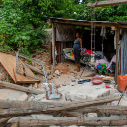 UN Women í Haítí veitti 150 konum með fatlanir neyðaraðstoð
