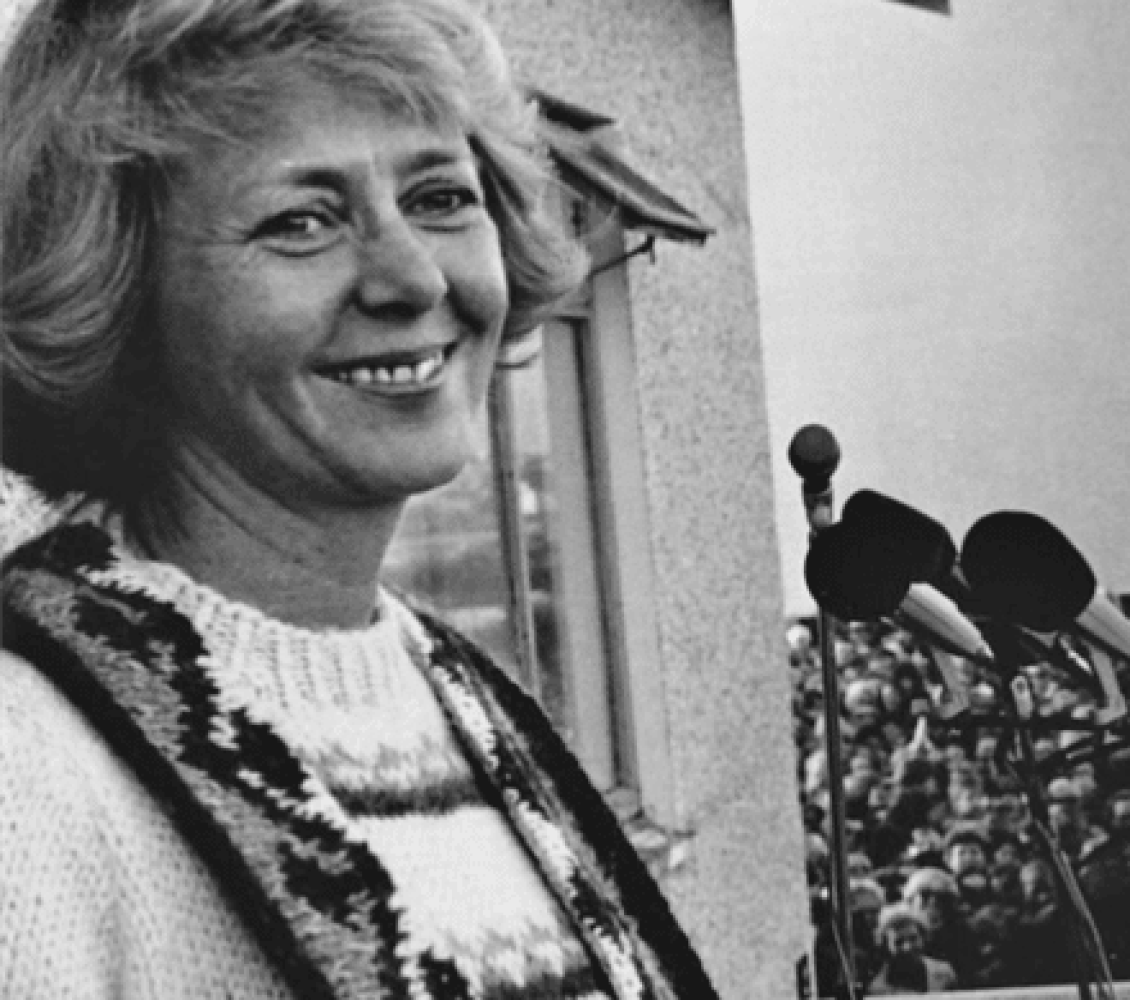 Til hamingju frú Vigdís!